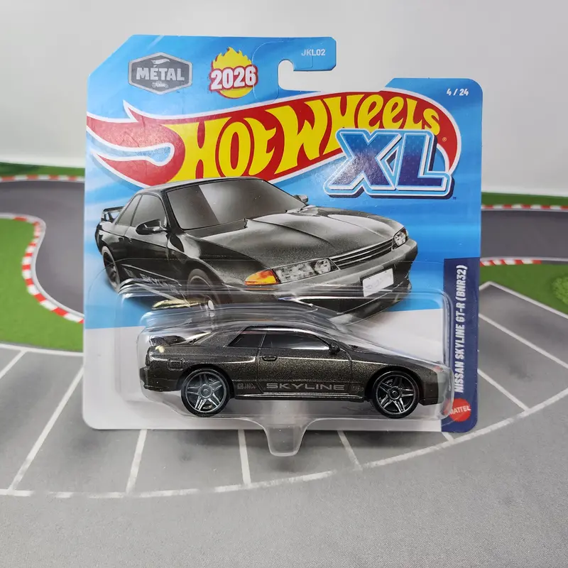Nissan Skyline Gt-R Bnr32 #4 * 2026 Hot Wheels Xl 1:43 Scale * New Case A 1