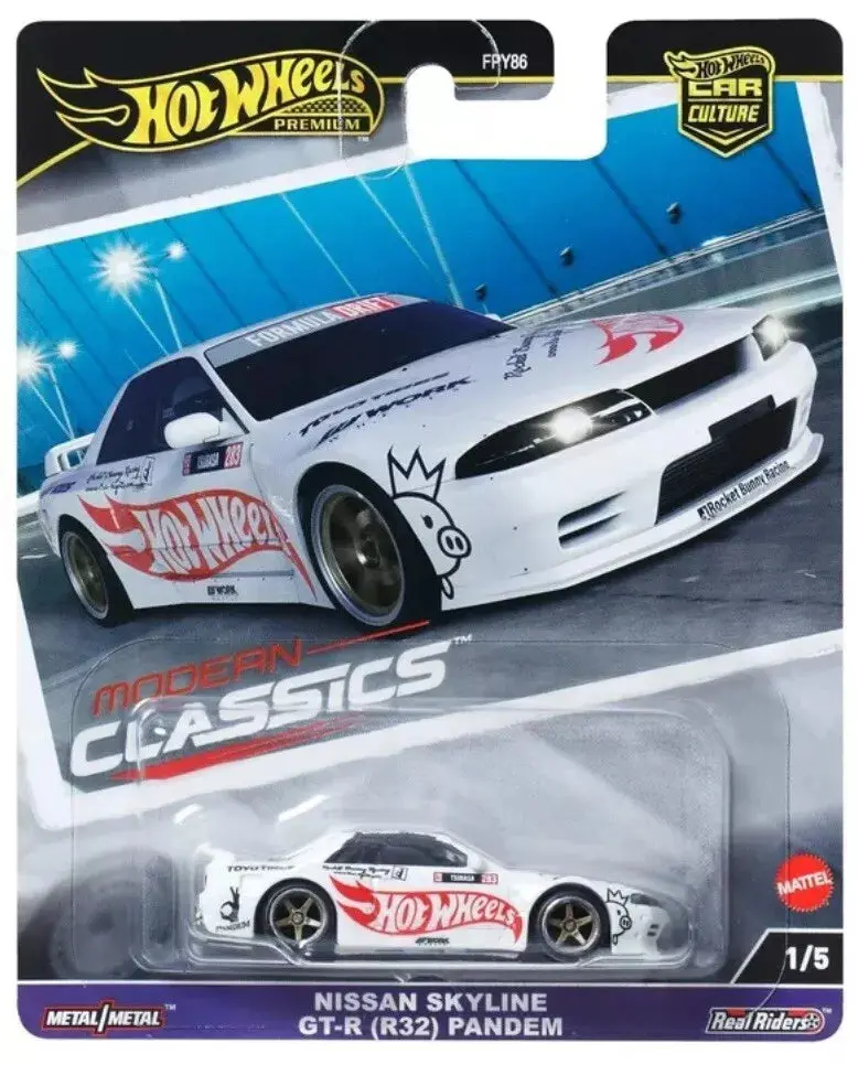 Nissan Skyline Gt-R R32 Pandem 1/5 * 2024 Hot Wheels Modern Classics Car Culture Case E 1