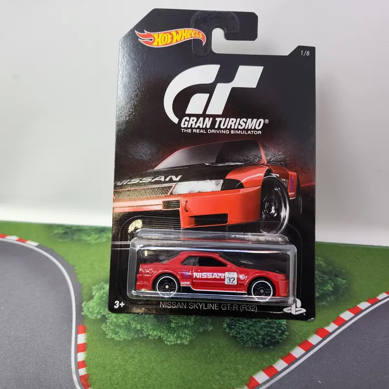 Nissan Skyline Gt-R R32 * Red * Hot Wheels Gran Turismo 1