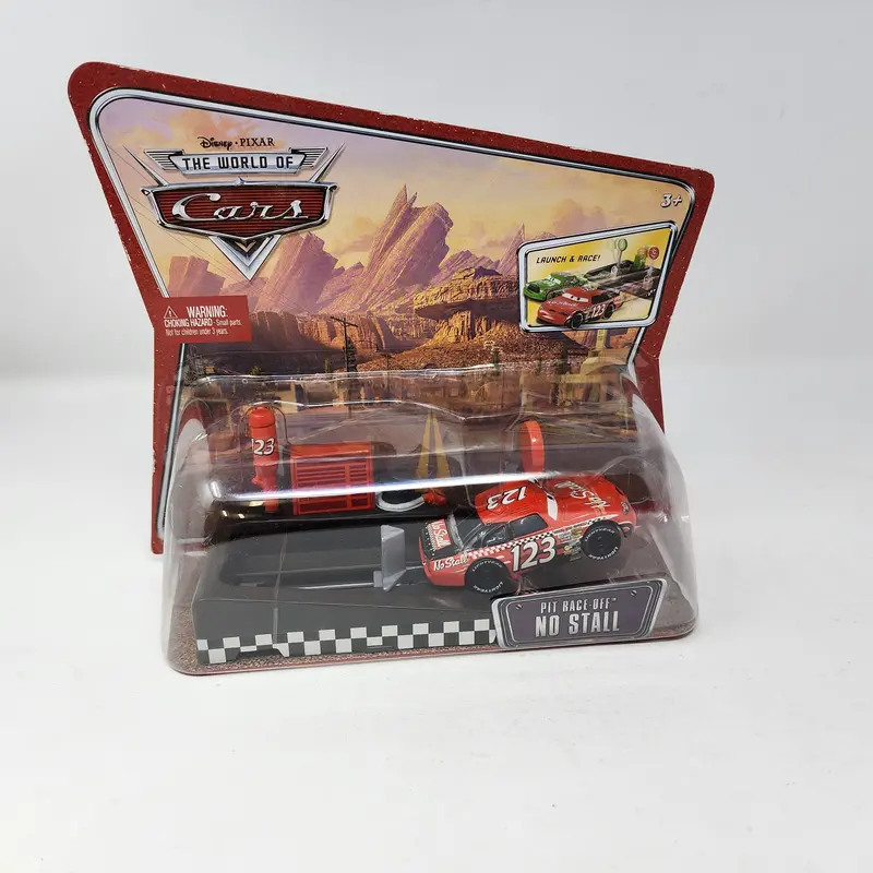 No Stall Pit Row Race-Off * Disney Pixar The World Of Cars 1