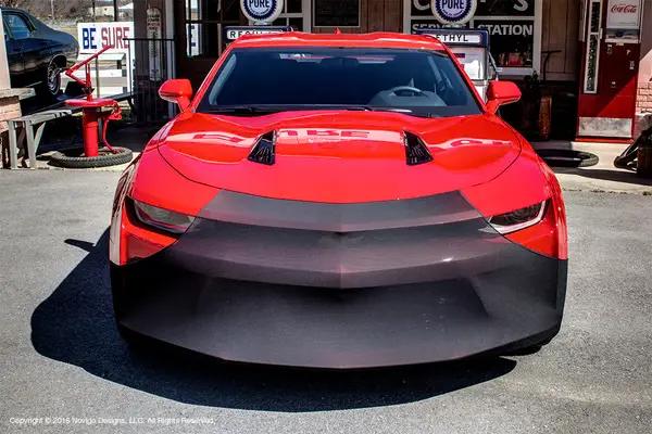 Novistretch 5Th & 6Th Gen Camaro Front Bumper Mask 1