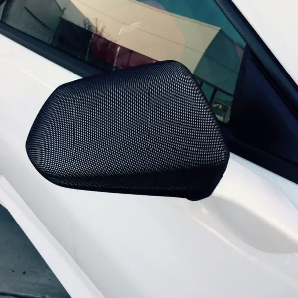 Novistretch Mirror Covers - 6Th Gen Camaro, 6Th & 7Th Gen Mustang & Dodge Lx (See Listing For Fitment) 1