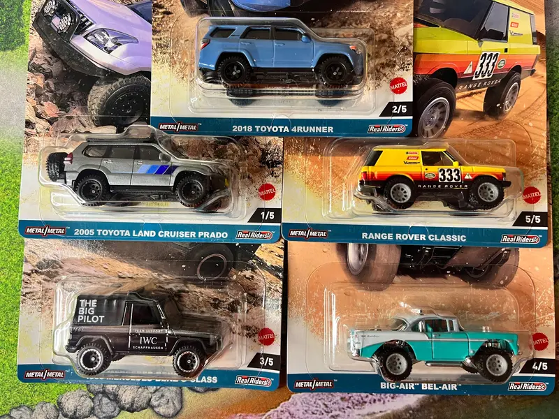 Off Road * Complete 5 Car Set * 2023 Hot Wheels Car Culture Case F 2