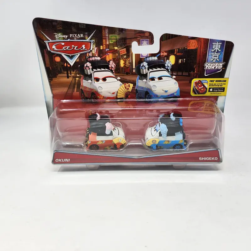Okuni & Shigeko Cruisin Tokyo * Disney Pixar The World Of Cars 1