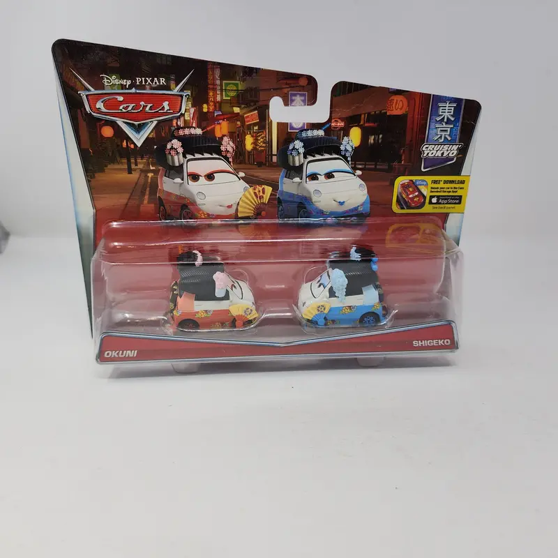 Okuni & Shigeko Cruisin Tokyo * Disney Pixar The World Of Cars 1