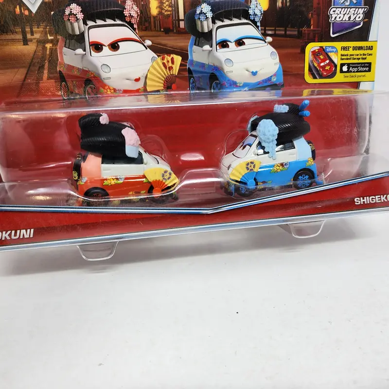 Okuni & Shigeko Cruisin Tokyo * Disney Pixar The World Of Cars 2