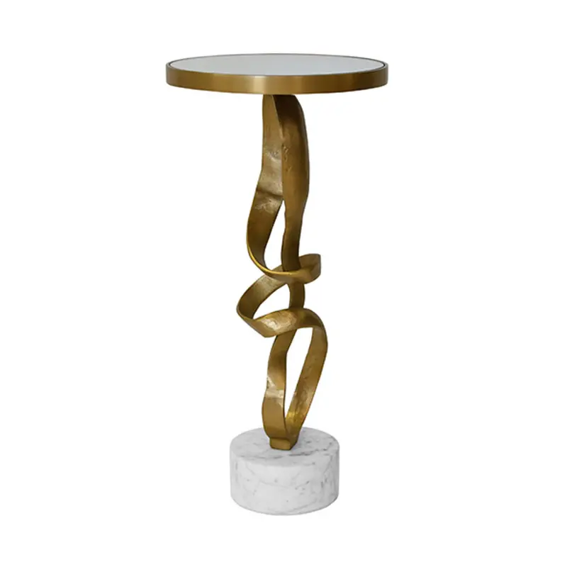 Olympia Round Sculptural Side Table 2