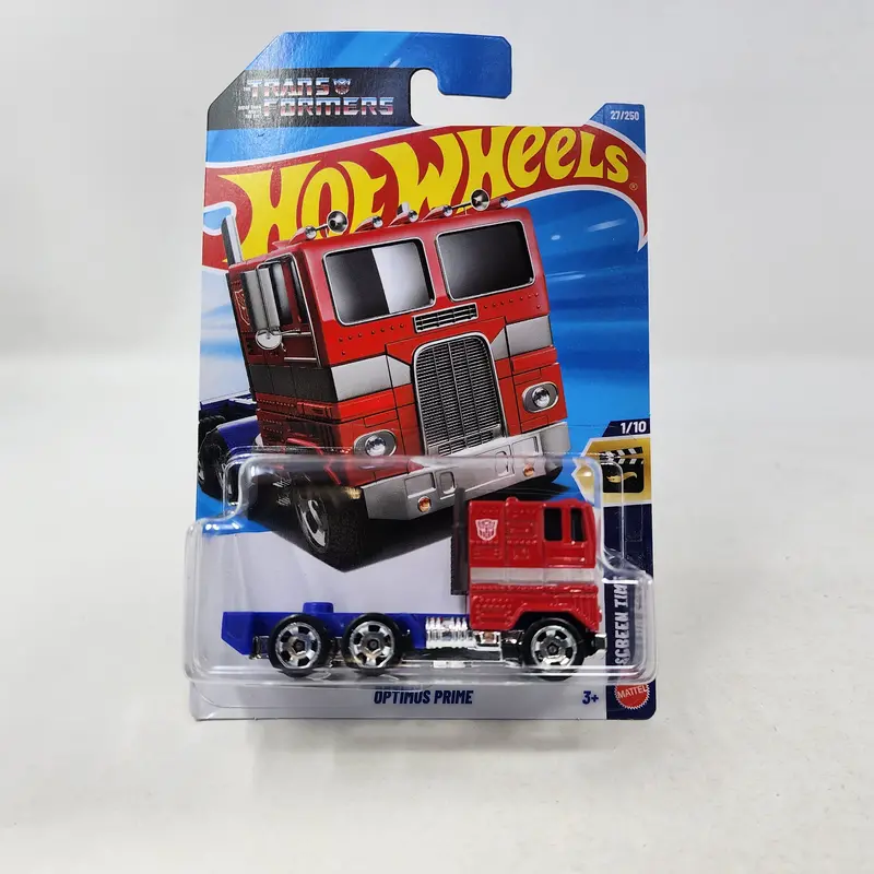 Optimus Prime Transformers #27 * 2025 Hot Wheels Case C 1