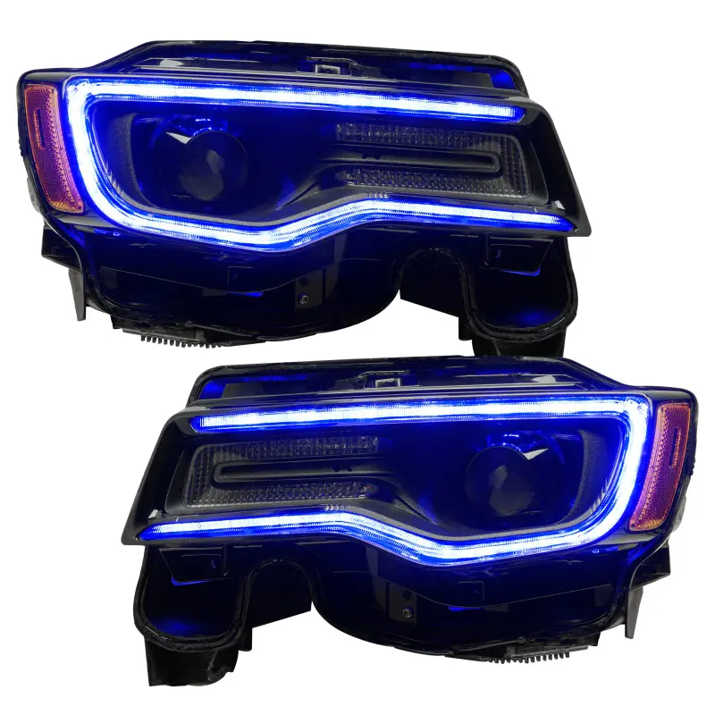 Oracle 1421 Jeep Grand Cherokee Dynamic Headlight Drl Upgrade Kit Colorshift Dynamic 2