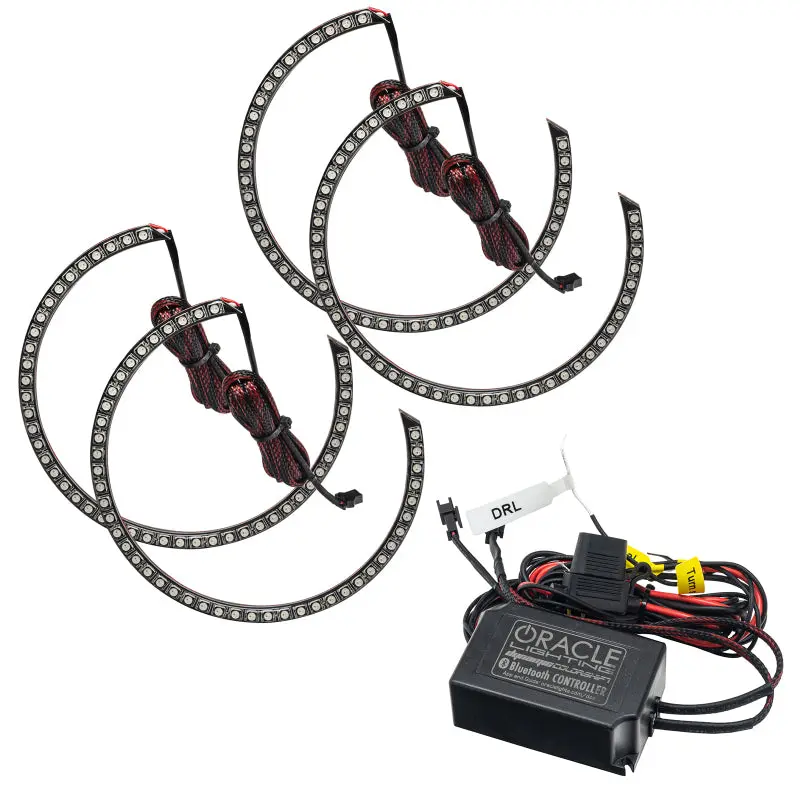 Oracle 15-21 Dodge Challenger Dynamic Surface Mount Headlight Halo Kit - - Dynamic 1