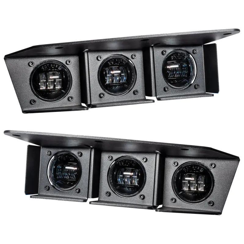 Oracle Lighting 21-22 Ford Bronco Triple Led Fog Light Kit For Steel Bumper - White 1