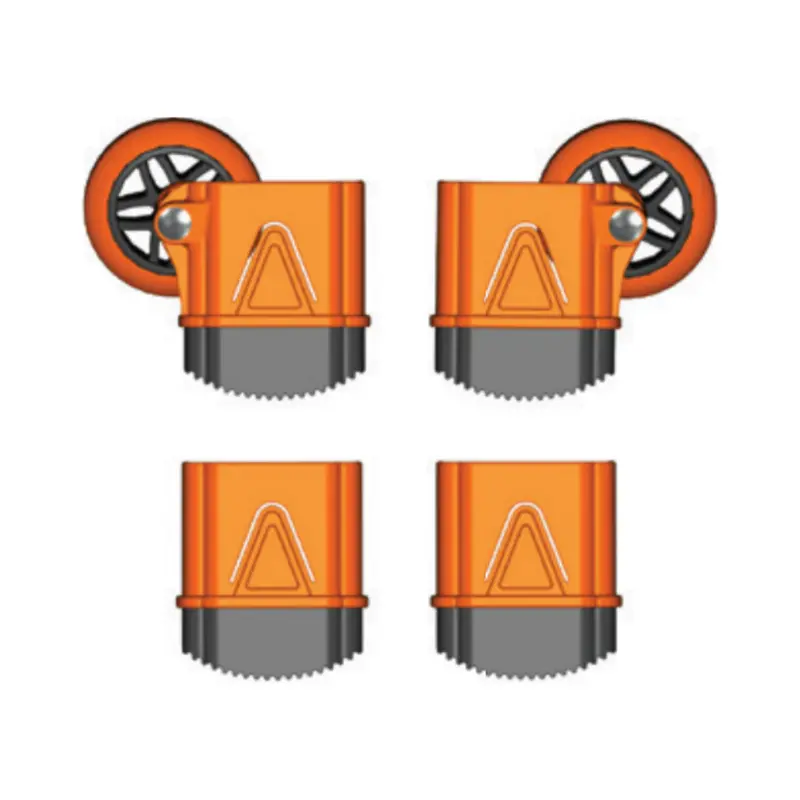 Outer Foot With Wheels Replacement Kit 1