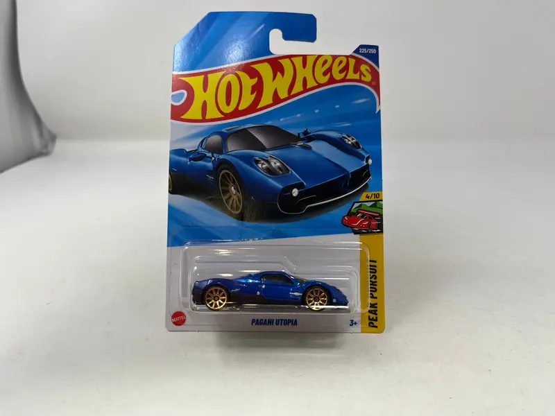 Pagani Utopia #225 * Blue * 2025 Hot Wheels  New! N Case 1
