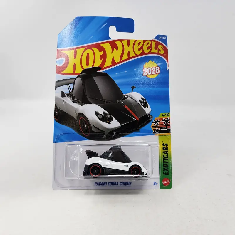 Pagani Zonda Cinque #26 * White * 2026 Hot Wheels Case B 1
