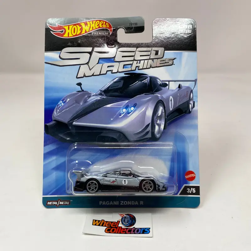 Pagani Zonda R #3 * 2023 Hot Wheels Car Culture Speed Machines Case A 1