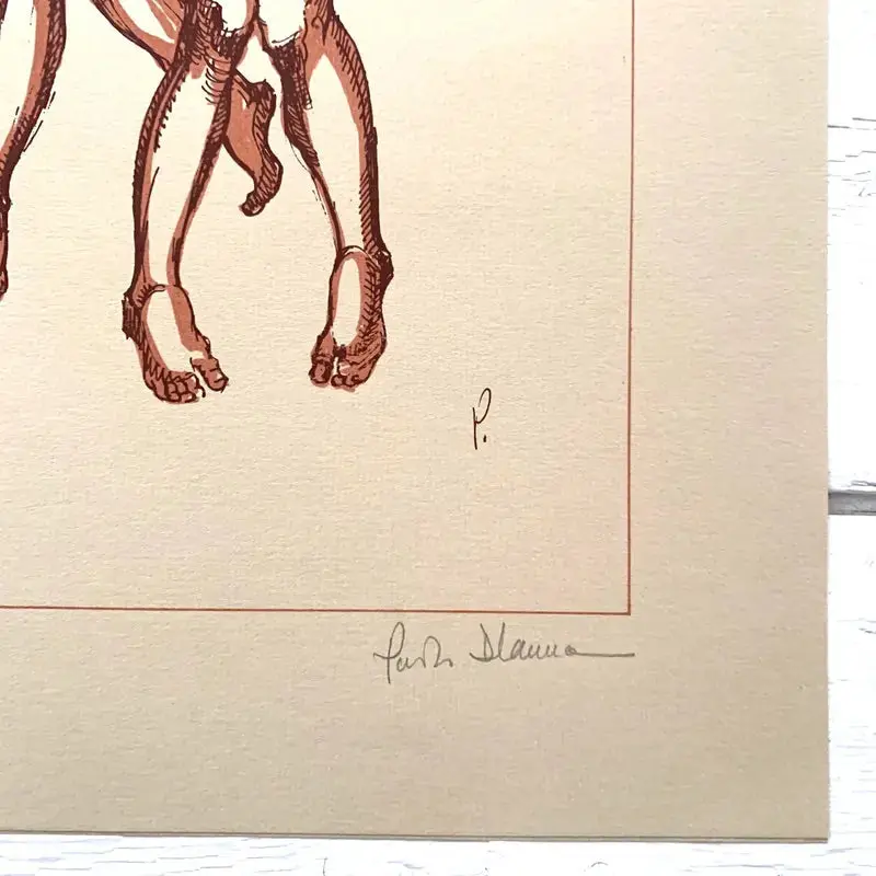 Paolo D’Anna Signed Lithograph Edition, Petrushka Ballet 2