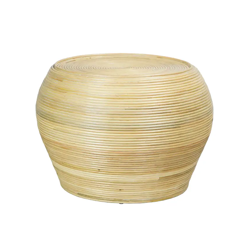 Parabola Rattan Coffee Table - Matthew Izzo Collection 1