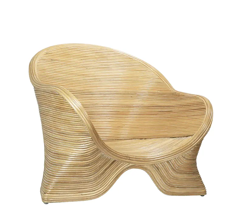 Parabola Rattan Low Chair - Matthew Izzo Collection 1