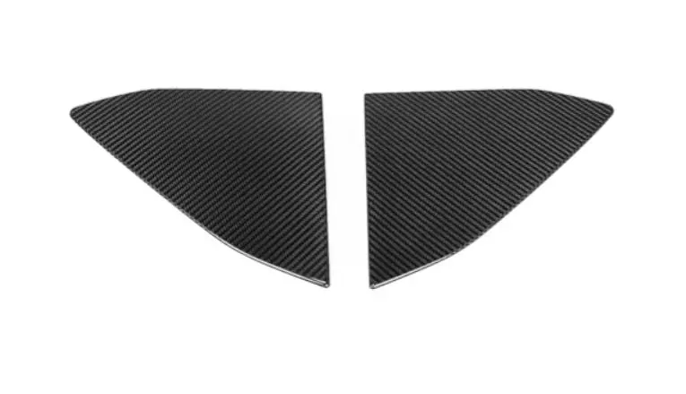 Paragon C8 Corvette Carbon Fiber B Pillar Trim Overlay - Coupe Or Htc 1