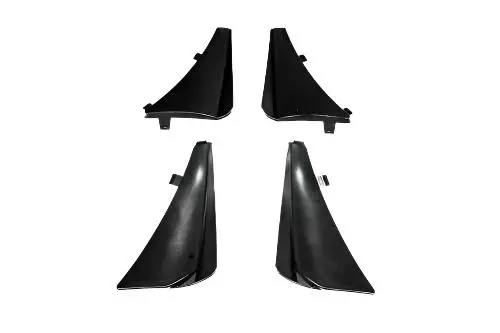 Paragon C8 Corvette Stingray Extended Splash Guards - Carbon Flash 1