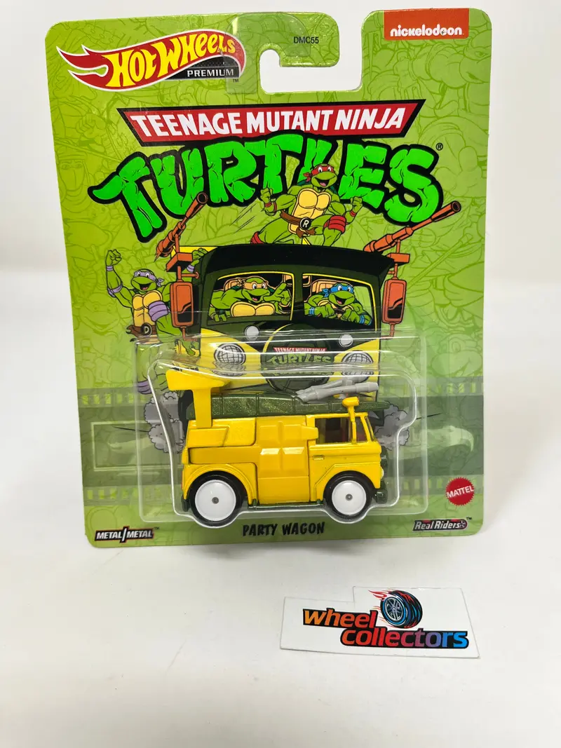 Party Wagon Teenage Turtles * New 2023 Hot Wheels Retro Entertainment Case Q 1
