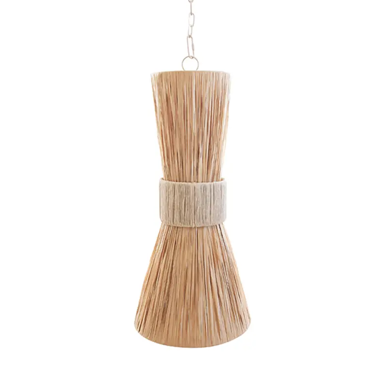 Pax Rafia Hourglass Pendant Light 1