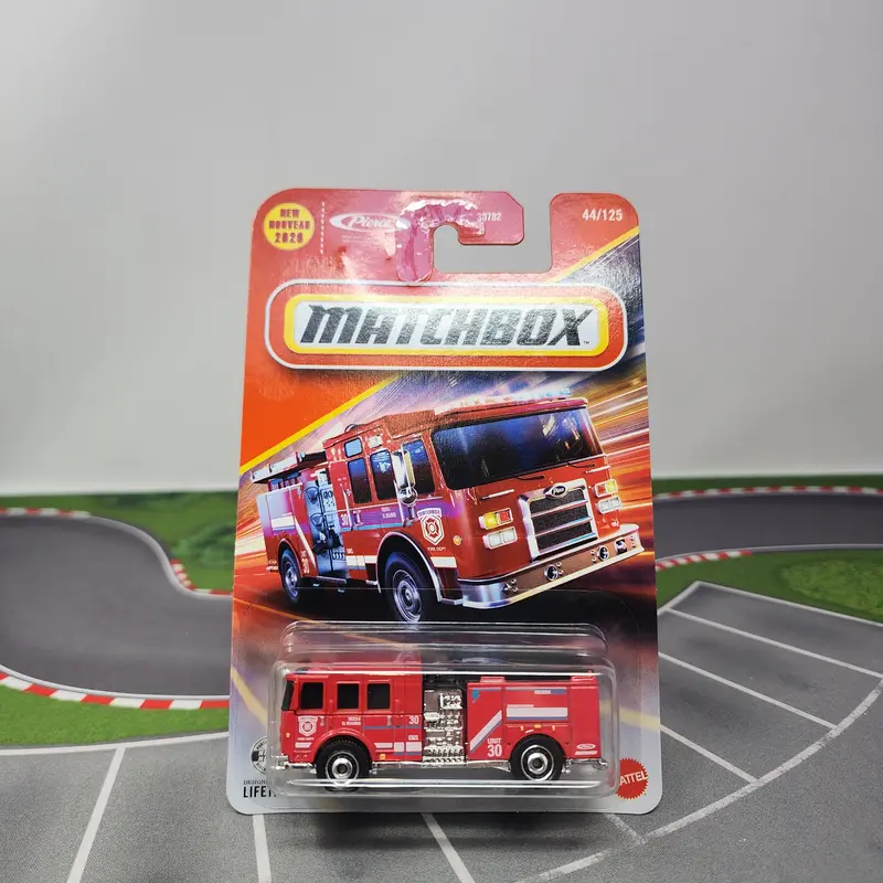 Pierce Volterra Ev #44 * Red * 2026 Matchbox Basic Case D 1