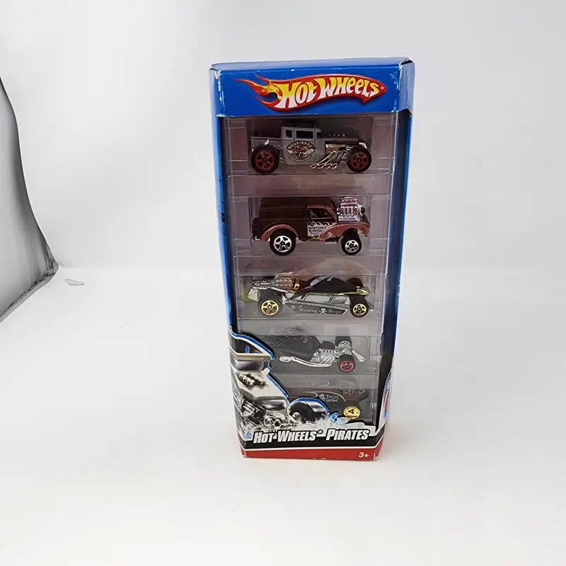Pirates * 5 Pack * Hot Wheels Gift Pack W/ Rare Bone Shaker 1