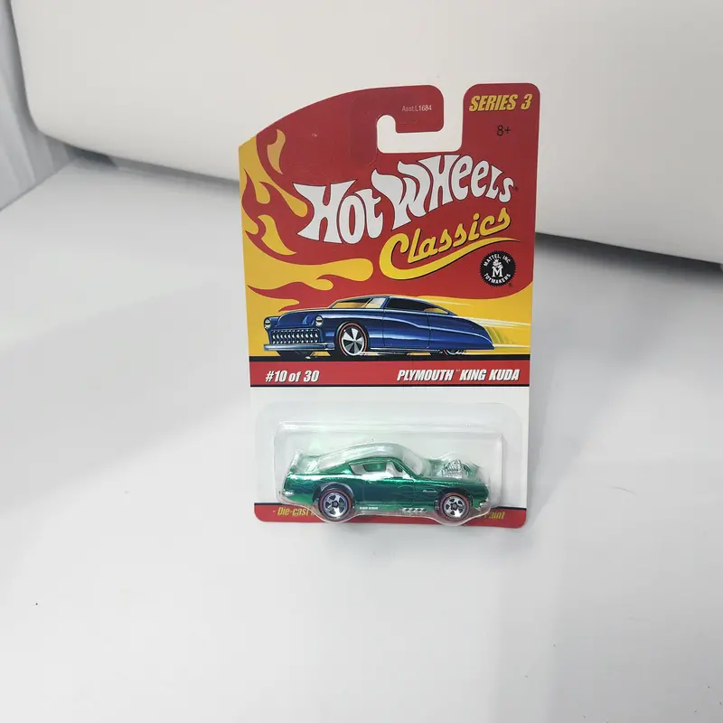 Plymouth King Kuda 10 * Green * Hot Wheels Classics 1