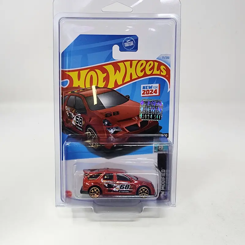Pontiac Azteck #111 * Red * 2024 Hot Wheels Basic W/ Factory Holo 1