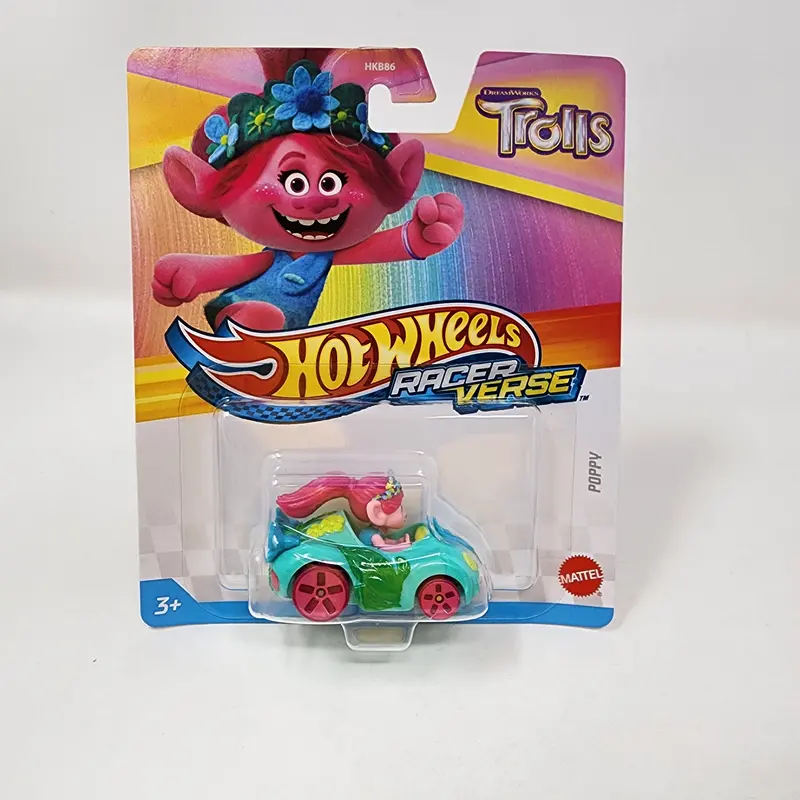 Poppy Trolls * 2025 Hot Wheels Racer Verse Case A 1
