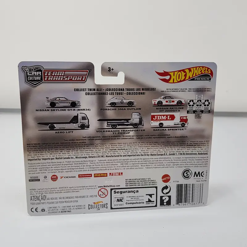 Porsche 356A Outlaw & Vw Transporter T1 #13 * Hot Wheels Team Transport Car Culture 2