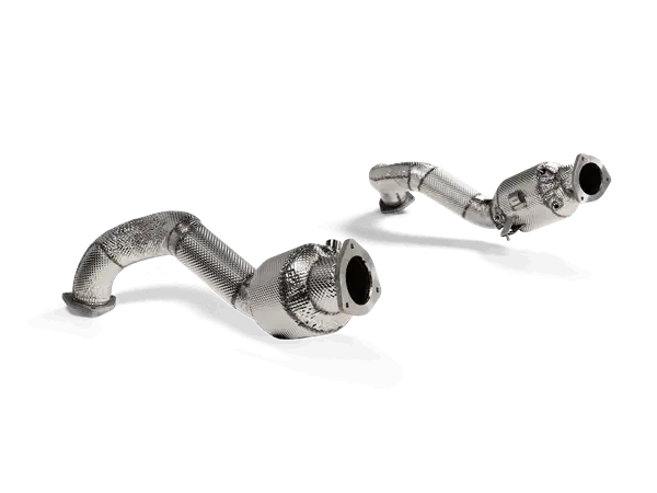 Porsche 718 Cayman Gt4 Rs / Spyder Rs | Akrapovic | Link Pipe Set (Titanium) 1