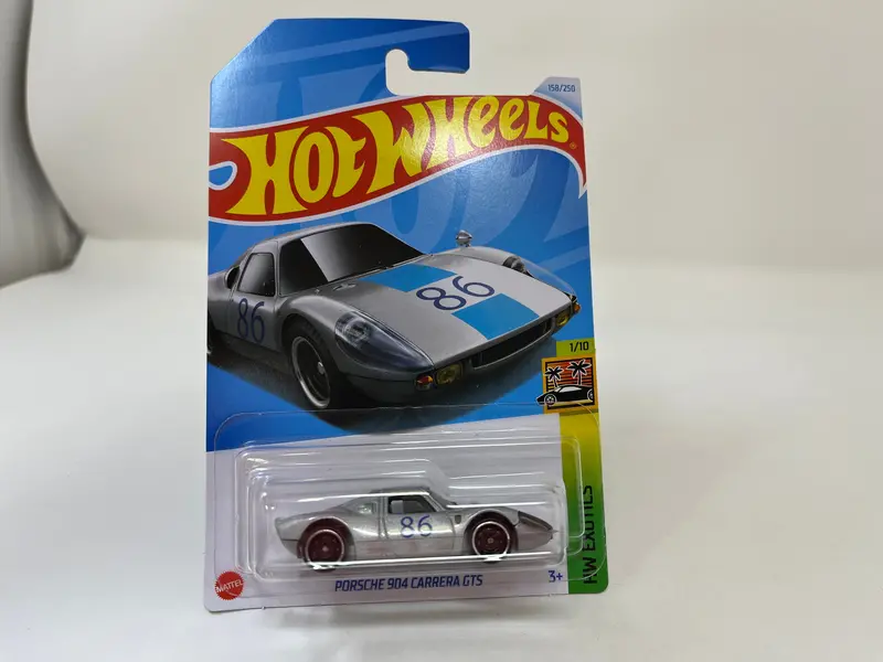 Porsche 904 Carrera Gts #158 * Silver * 2024 Hot Wheels Case H 1