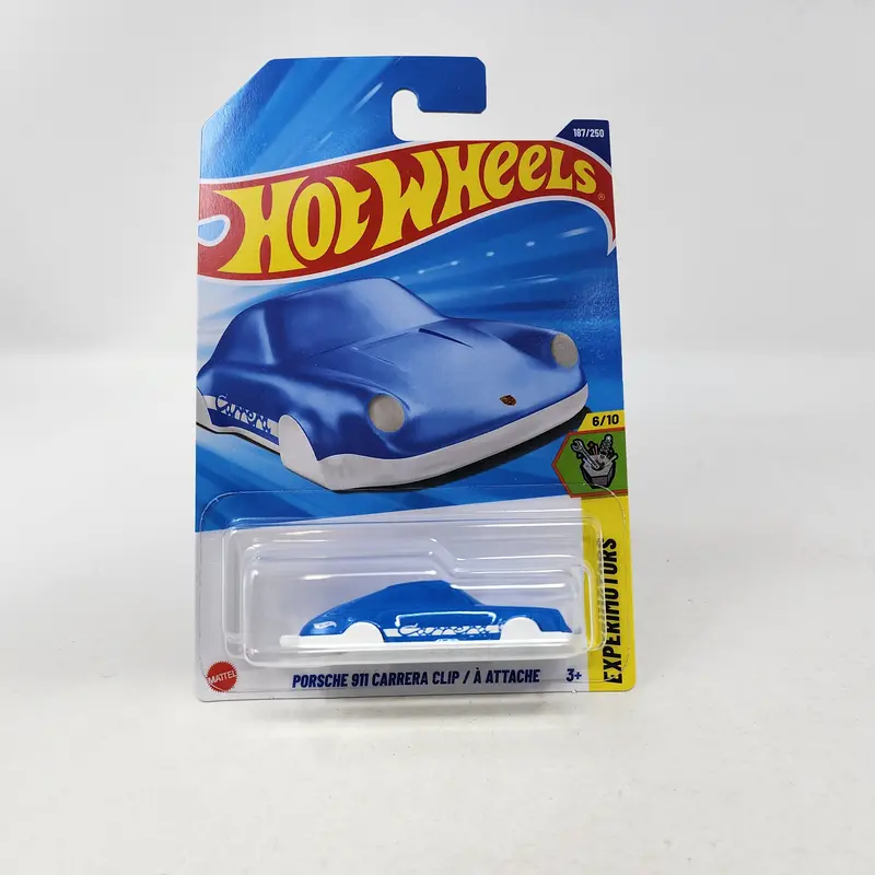 Porsche 911 Carrera Clip #187 * Blue/White * 2025 Hot Wheels 1