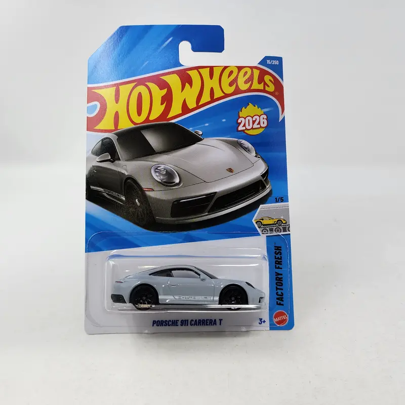 Porsche 911 Carrera T #15 * Grey * 2026 Hot Wheels Case B 1