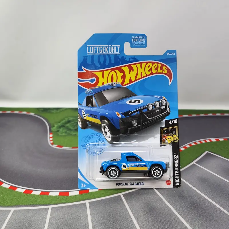 Porsche 914 Safari #242 * Blue Gamestop Only * 2020 Hot Wheels 1
