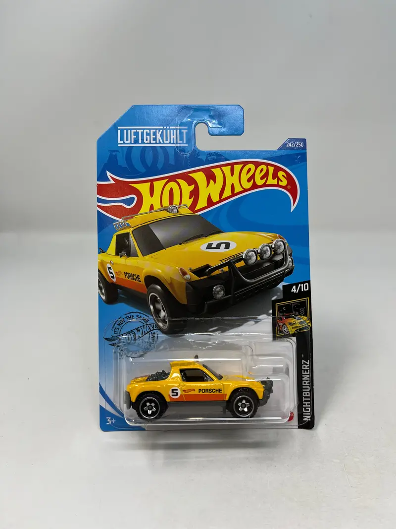 Porsche 914 Safari #242 * Yellow * 2020 Hot Wheels 1