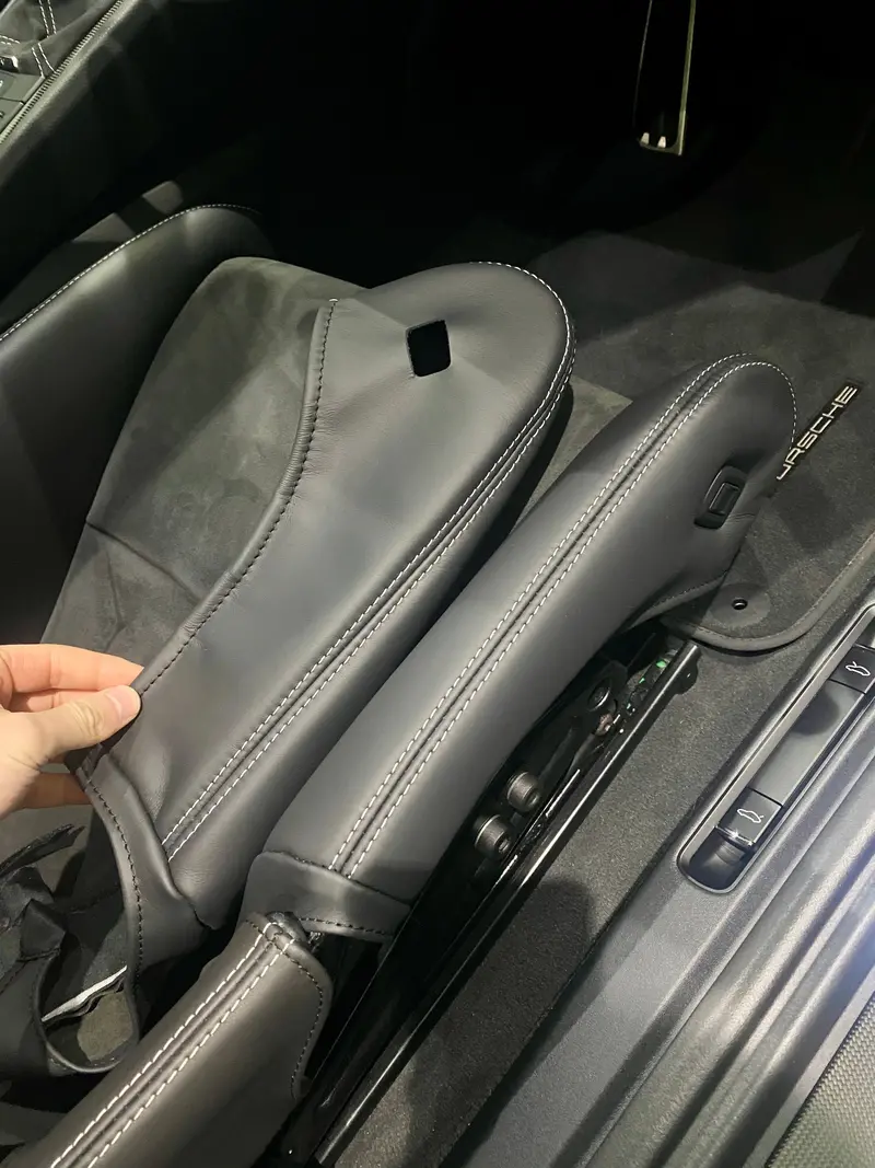 Porsche 918 Style Bucket Seat Bolster Protectors 1