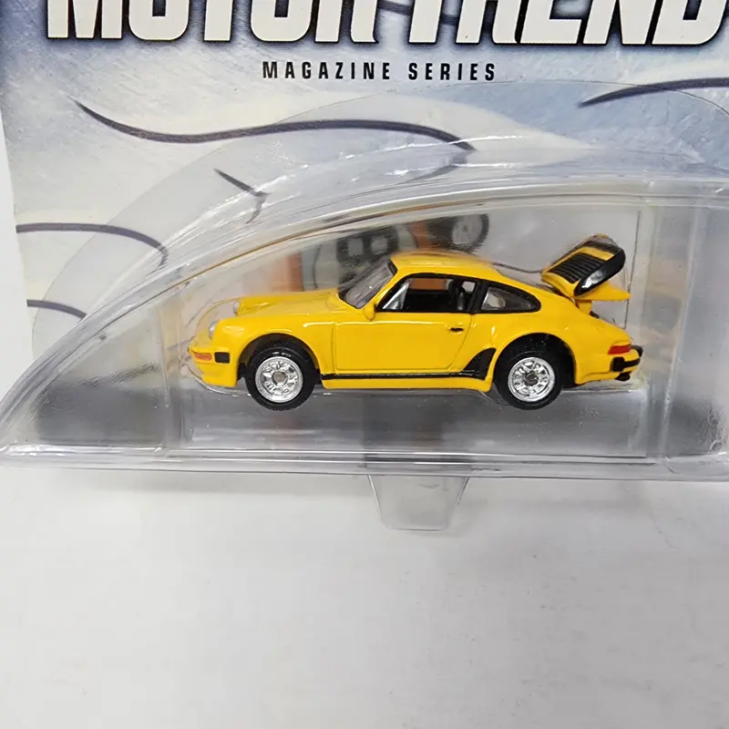 Porsche 930 Turbo * Yellow * Hot Wheels 100% Motor Trend 2