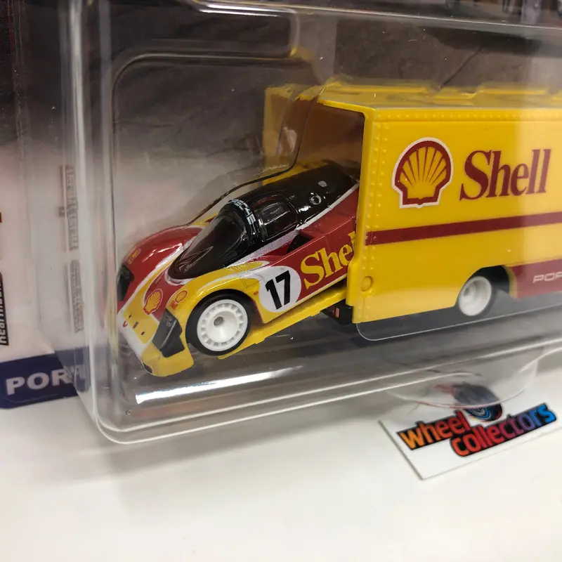 Porsche 962 Shell Oil & Sakura Sprinter * 2022 Hot Wheels Team Transport Car Culture 2