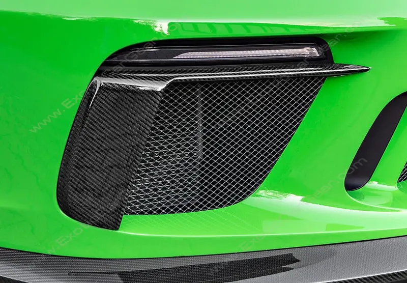 Porsche 991.2 Gt3rs Front Bumper Air Blades 1