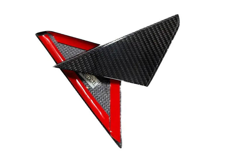 Porsche 992 Carbon Fiber Triangular Window Trim 2