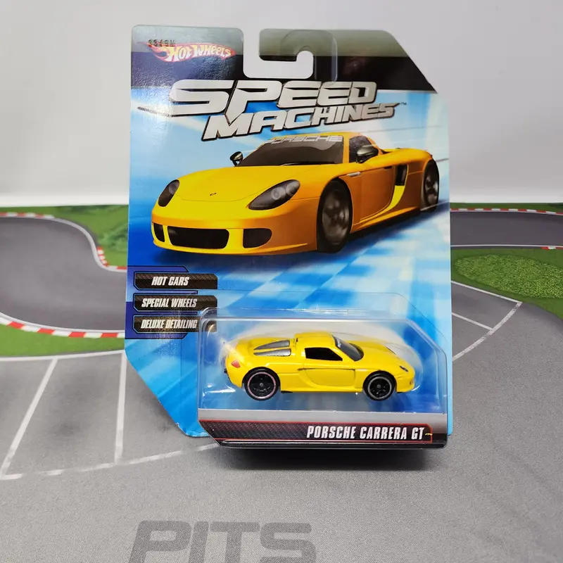 Porsche Carrera Gt * Yellow * Hot Wheels Speed Machines 1