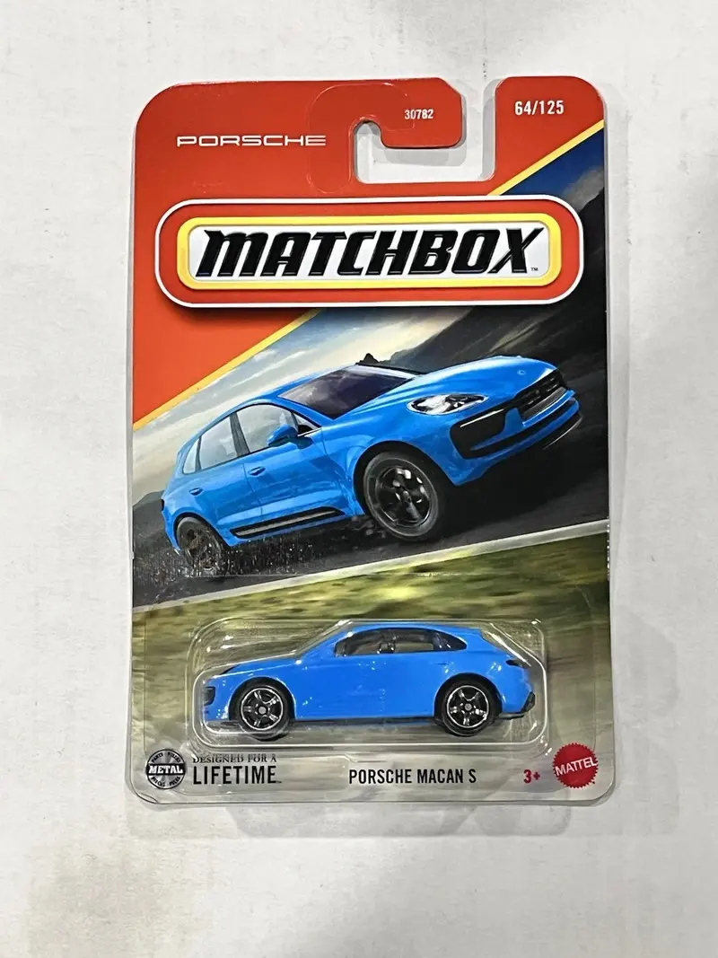 Porsche Macan S #64 * Blue * 2025 Matchbox Basic Case E 1