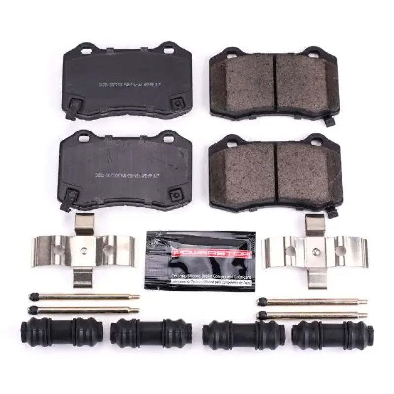 Power Stop 04-07 Cadillac Cts Rear Z23 Evolution Sport Brake Pads W/Hardware 2