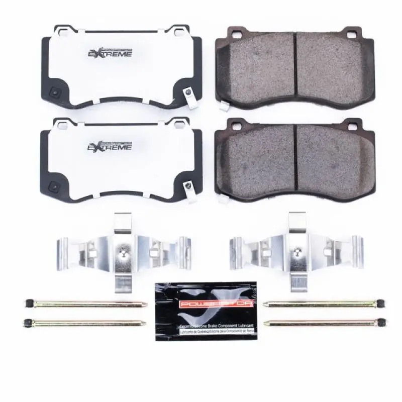 Power Stop 05-10 Chrysler 300 Front Z26 Extreme Street Brake Pads W/Hardware 2