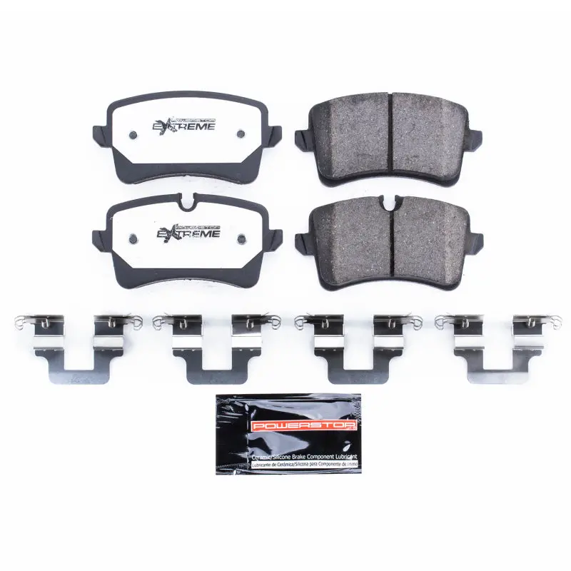 Power Stop 12-18 Audi A6 Rear Z26 Extreme Street Brake Pads W/Hardware 2