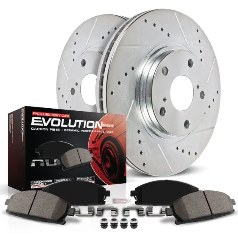 Power Stop 12-18 Ford F-150 Rear Z23 Evolution Sport Brake Kit 2