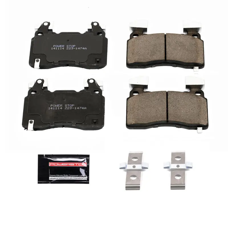 Power Stop 15-19 Cadillac Cts Front Z23 Evolution Sport Brake Pads W/Hardware 1